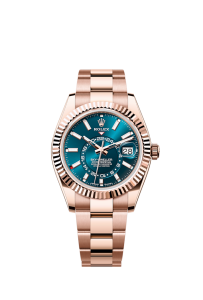 Rolex Sky-Dweller, 42mm, 18k Everose Gold, Ref# 336935-0001