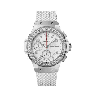 Hublot Big Bang, Steel White Diamonds Chronograph, 41 mm, Ref# 342.SE.230.RW.114